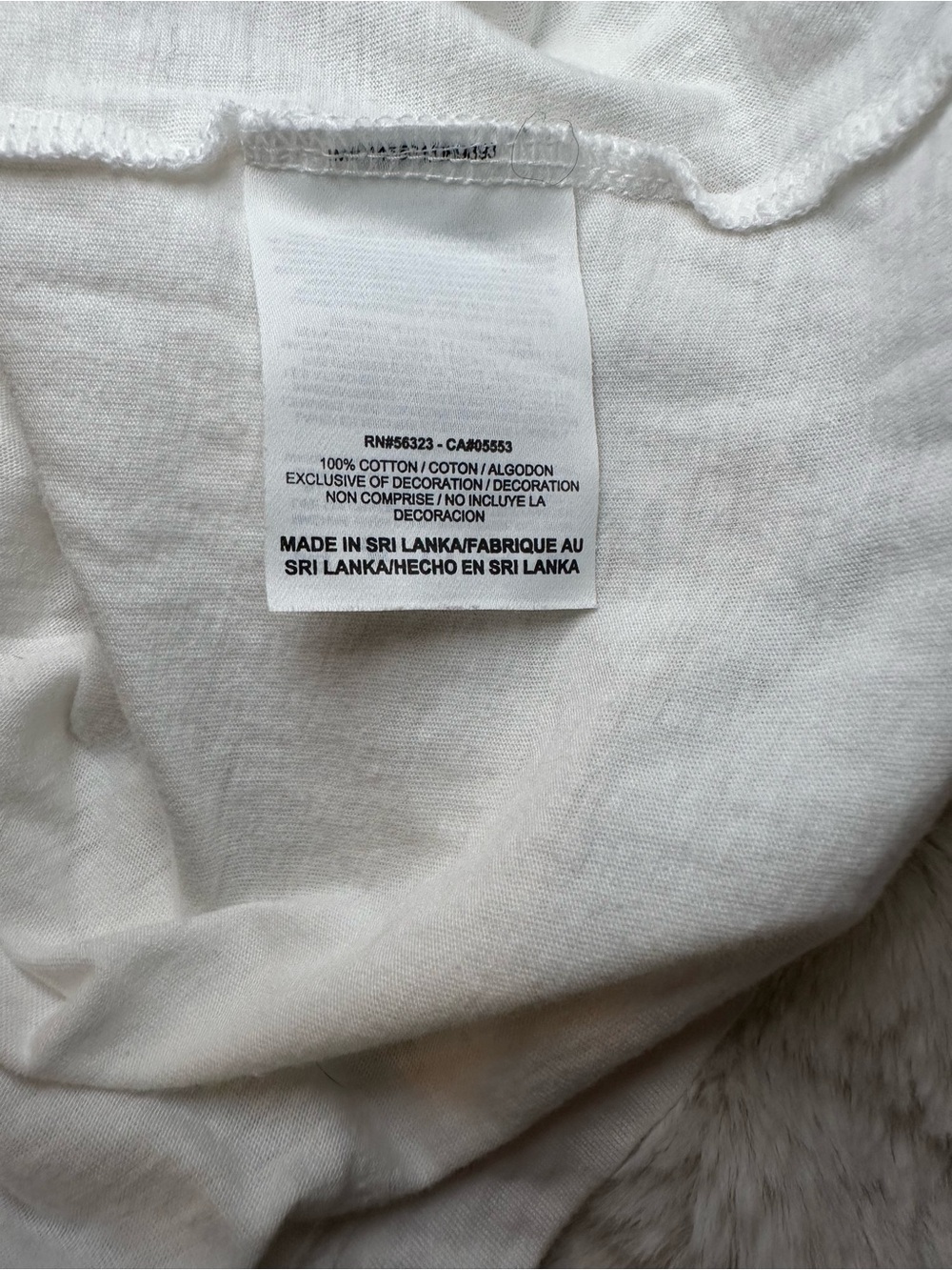 Nike White T-Shirt with Neon Green Script - Picture 6 of 8